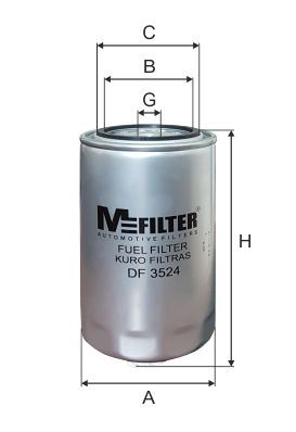 Filtru combustibil DF 3524 MFILTER
