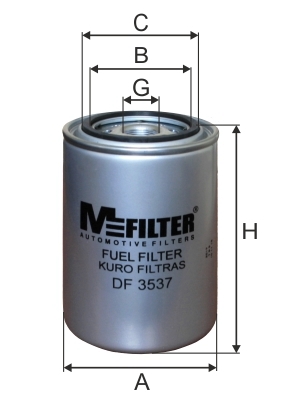 Filtru combustibil DF 3537 MFILTER