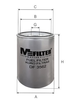 Filtru combustibil DF 3562 MFILTER