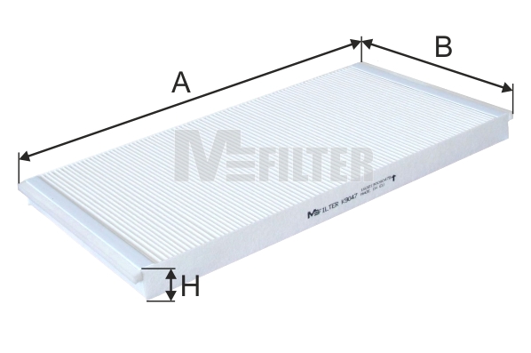 Filtru, aer habitaclu K 9047 MFILTER