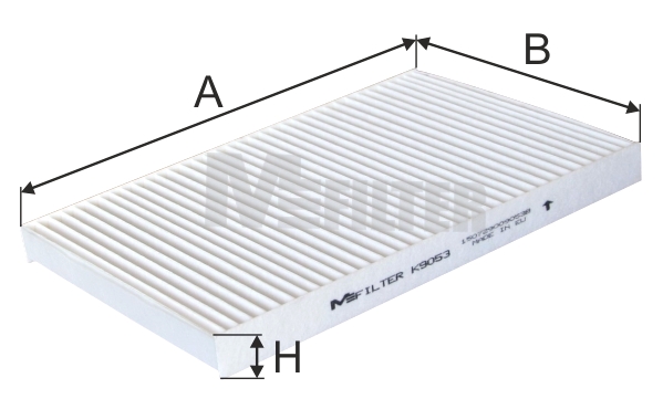 Filtru, aer habitaclu K 9053 MFILTER
