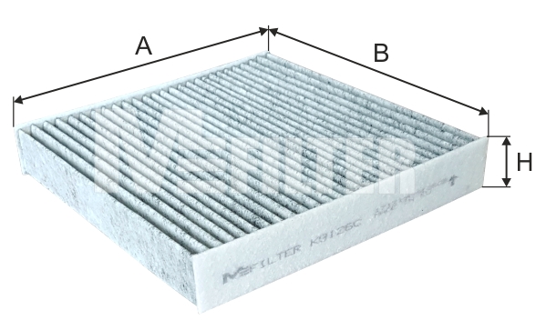 Filtru, aer habitaclu K 9126C MFILTER