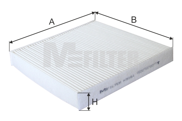 Filtru, aer habitaclu K 9161 MFILTER