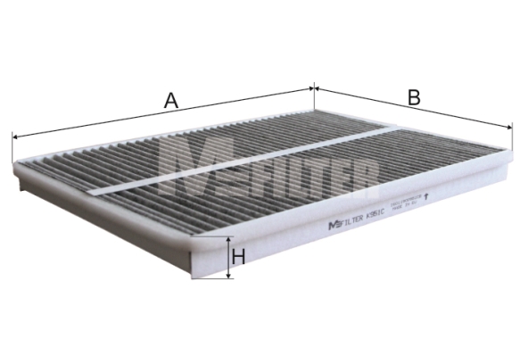 Filtru, aer habitaclu K 951C MFILTER