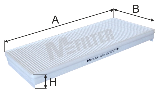 Filtru, aer habitaclu K 953 MFILTER