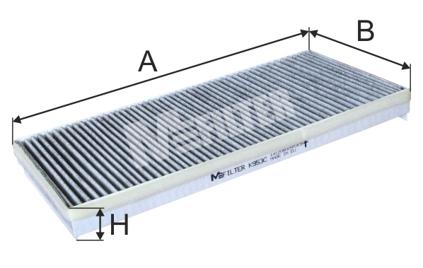 Filtru, aer habitaclu K 953C MFILTER