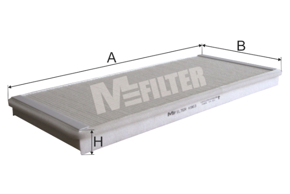 Filtru, aer habitaclu K 963 MFILTER