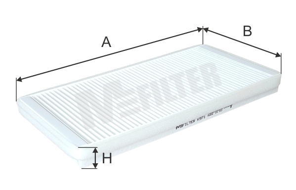 Filtru, aer habitaclu K 971 MFILTER