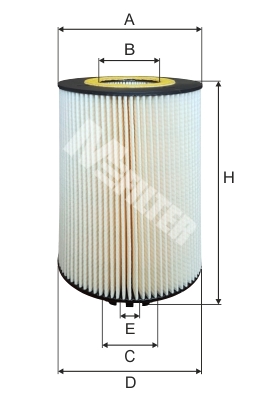 Filtru ulei TE 4029 MFILTER