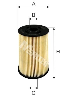 Filtru ulei TE 606 MFILTER