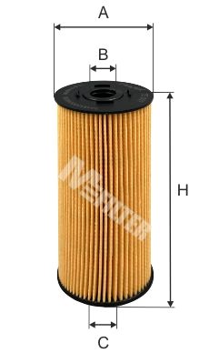 Filtru ulei TE 607 MFILTER