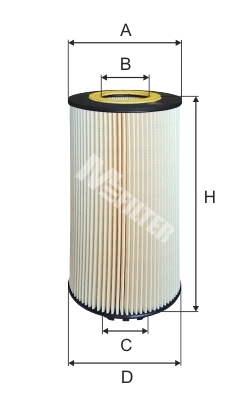 Filtru ulei TE 610 MFILTER