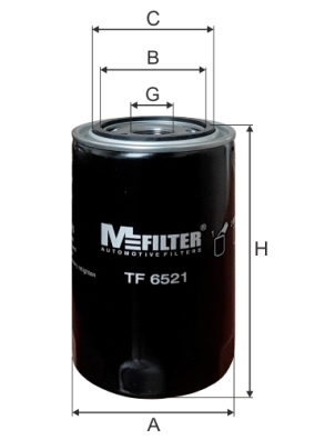 Filtru ulei TF 6521 MFILTER