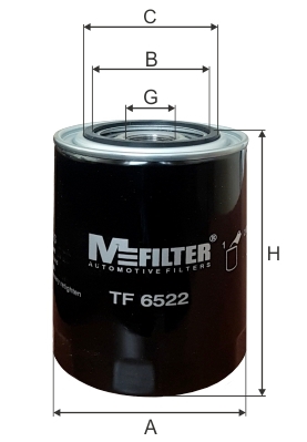 Filtru ulei TF 6522 MFILTER