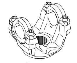 Flansa antrenare, ax cardanic H-10005-00 SPICER