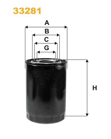 Filtru combustibil WIX33281 PEMEBLA