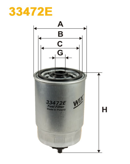 Filtru combustibil WIX33472E PEMEBLA