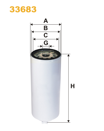Filtru combustibil WIX33683 PEMEBLA