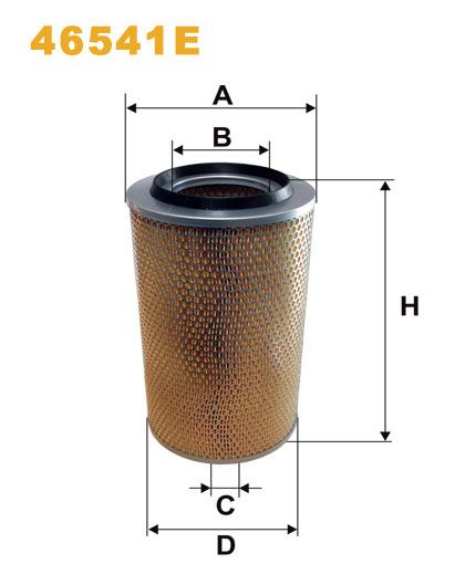 Filtru aer WIX46541E PEMEBLA