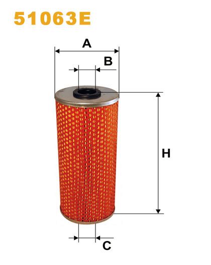 Filtru ulei WIX51063E PEMEBLA
