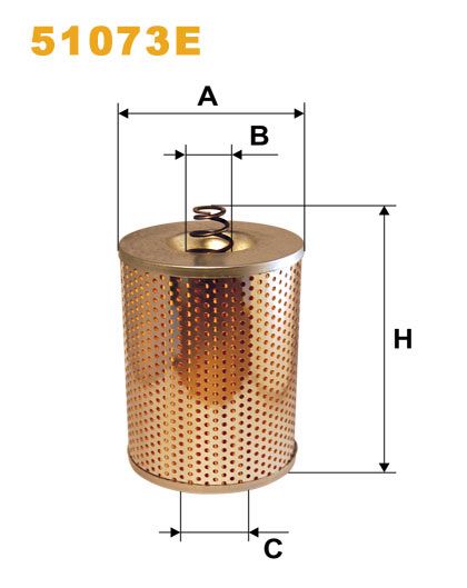 Filtru ulei WIX51073E PEMEBLA