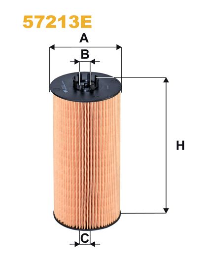 Filtru ulei WIX57213E PEMEBLA