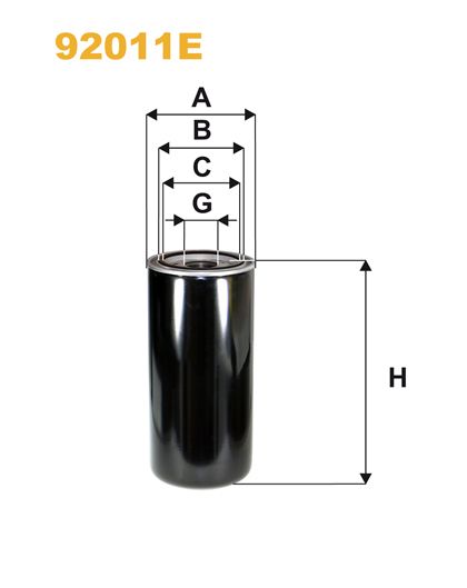 Filtru ulei WIX92011E PEMEBLA