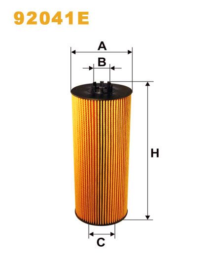 Filtru ulei WIX92041E PEMEBLA