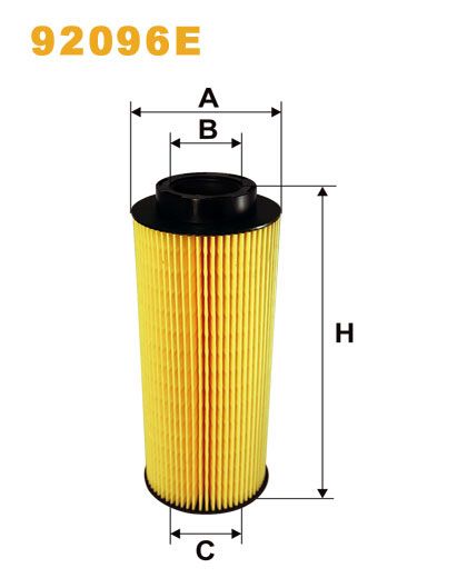 Filtru ulei WIX92096E PEMEBLA