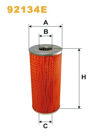 Filtru ulei WIX92134E PEMEBLA