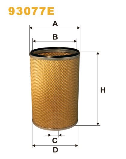 Filtru ulei WIX92161E PEMEBLA