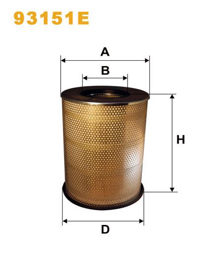 Filtru aer WIX93151E PEMEBLA