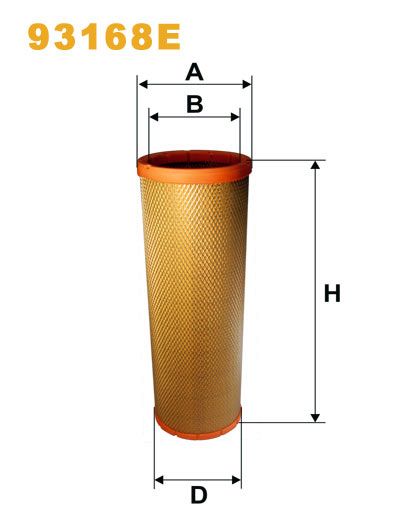 Filtru aer WIX93168E PEMEBLA