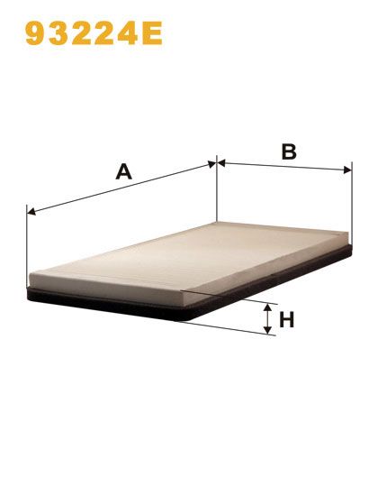 Filtru, aer habitaclu WIX93224E PEMEBLA