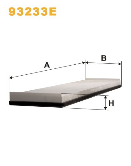 Filtru, aer habitaclu WIX93233E PEMEBLA