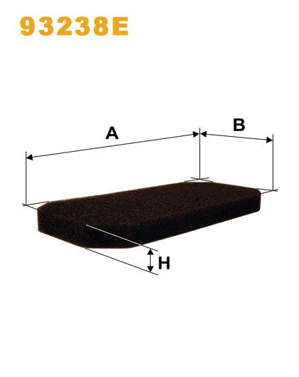 Filtru, aer habitaclu WIX93238E PEMEBLA