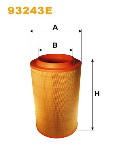 Filtru aer WIX93243E PEMEBLA