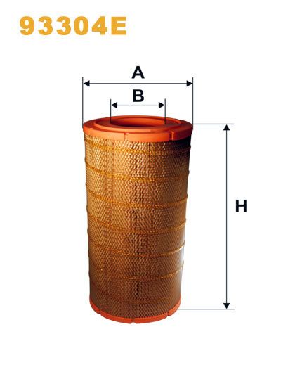 Filtru aer WIX93304E PEMEBLA