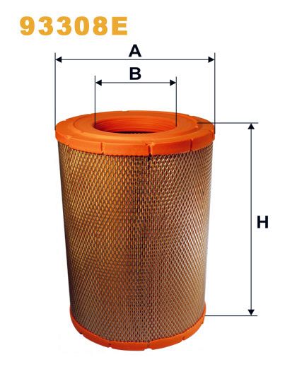 Filtru aer WIX93308E PEMEBLA