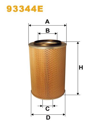 Filtru aer WIX93344E PEMEBLA