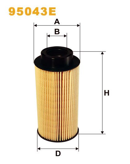 Filtru combustibil WIX95043E PEMEBLA