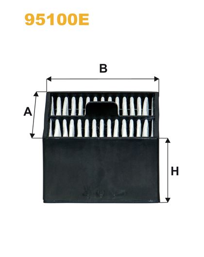 Filtru combustibil WIX95100E PEMEBLA