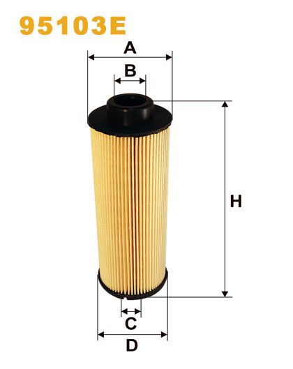 Filtru combustibil WIX95103E PEMEBLA