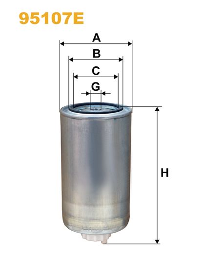 Filtru combustibil WIX95107E PEMEBLA