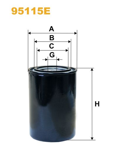 Filtru combustibil WIX95115E PEMEBLA