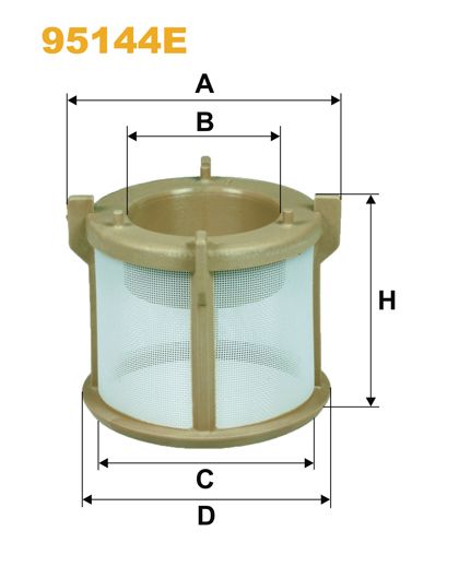 Filtru combustibil WIX95144E PEMEBLA
