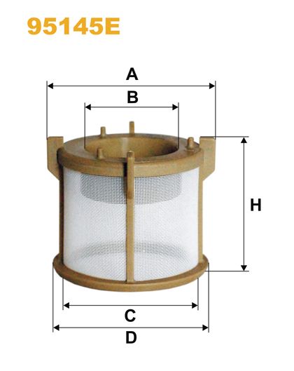 Filtru combustibil WIX95145E PEMEBLA