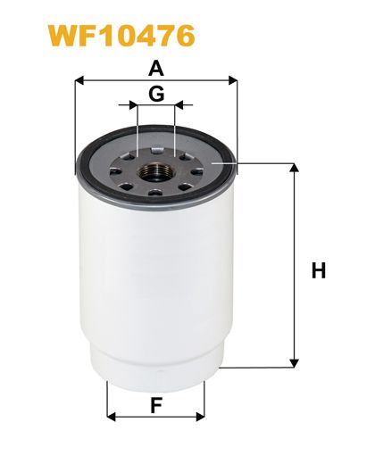 Filtru combustibil WIXWF10476 PEMEBLA