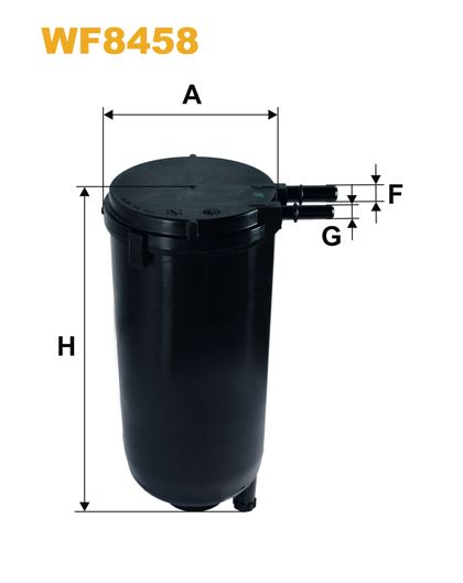 Filtru combustibil WIXWF8458 PEMEBLA