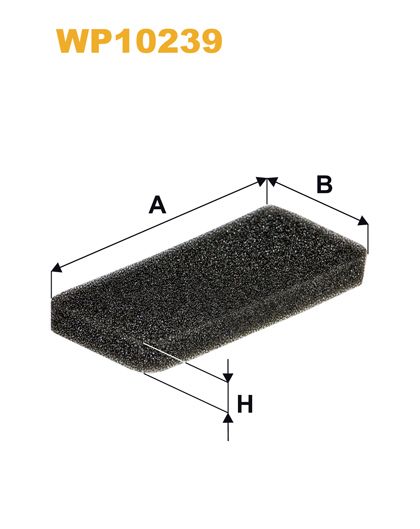Filtru, aer habitaclu WIXWP10239 PEMEBLA